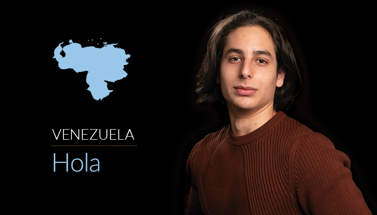 male with venezuela highlighted on map
