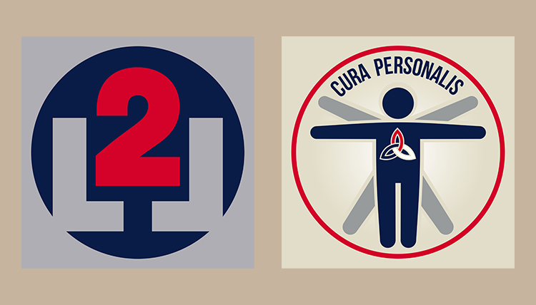 2 individual club logos