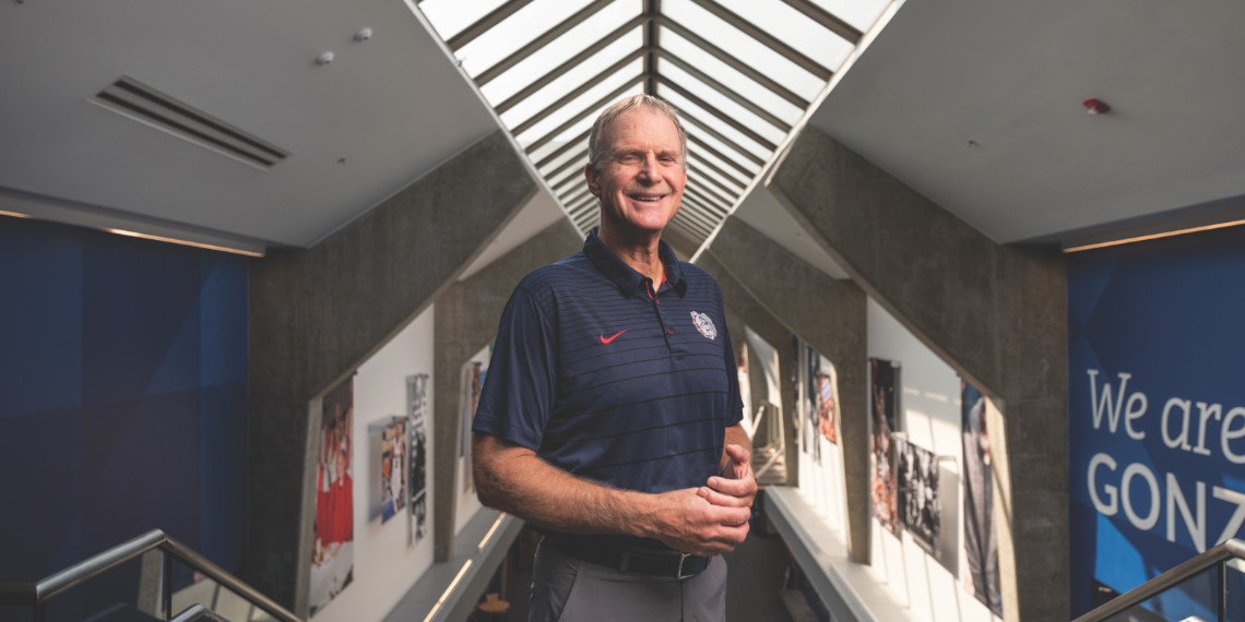 mike roth inside athletic center