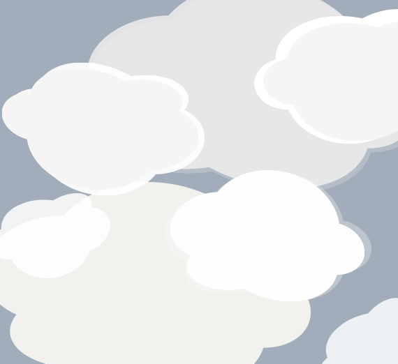 clouds on a gray background 