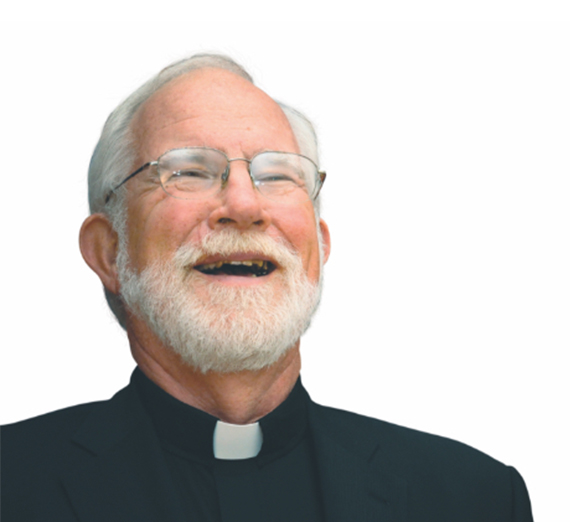 father kuder smiling