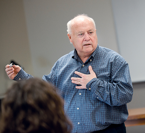 professor in class