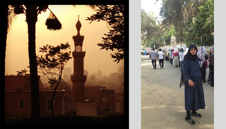 two images from cairo egypt