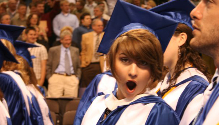 Kristin at Graduation