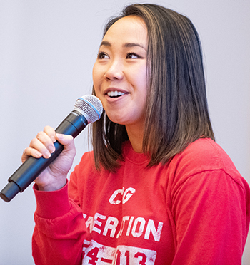 cat truong shares her story at Zag Talks