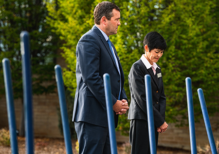 Deans Bahr and Hoo at ISE groundbreaking event 9-26-19