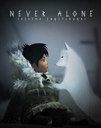 The poster for 'Never Alone.' Courtesy Amy Fredeen