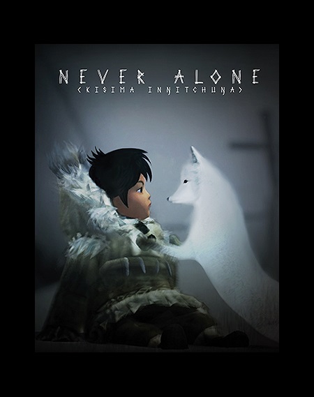 The poster for 'Never Alone.' Courtesy Amy Fredeen