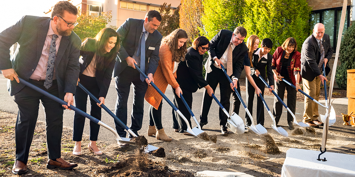 Groundbreaking ceremony for ISE