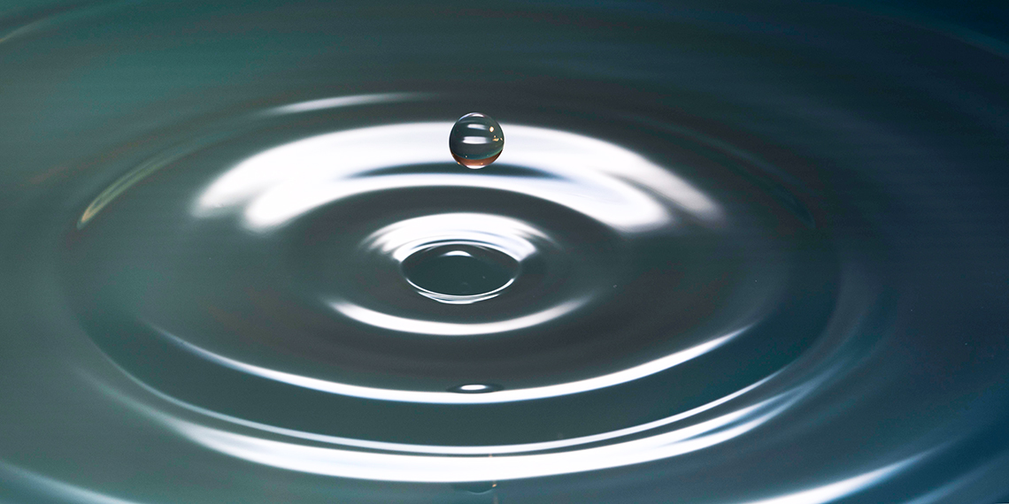 water dropping (Photo courtesy Levi Xu via Unsplash)