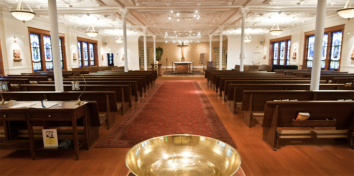 University Chapel in College Hall (GU photo)