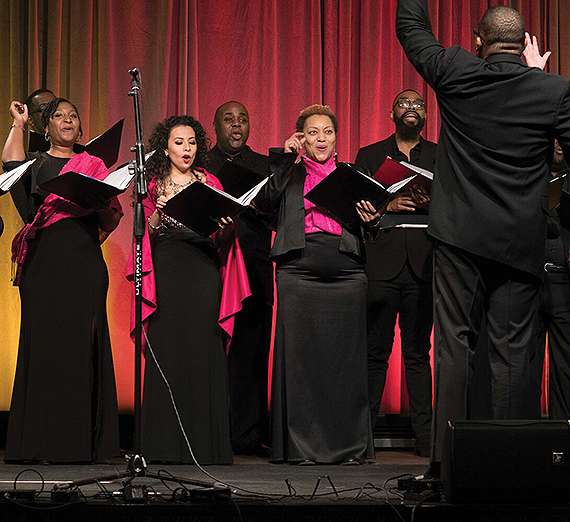 EXIGENCE promotes excellence and diversity through choral music. (Credit Kevin Kennedy) 