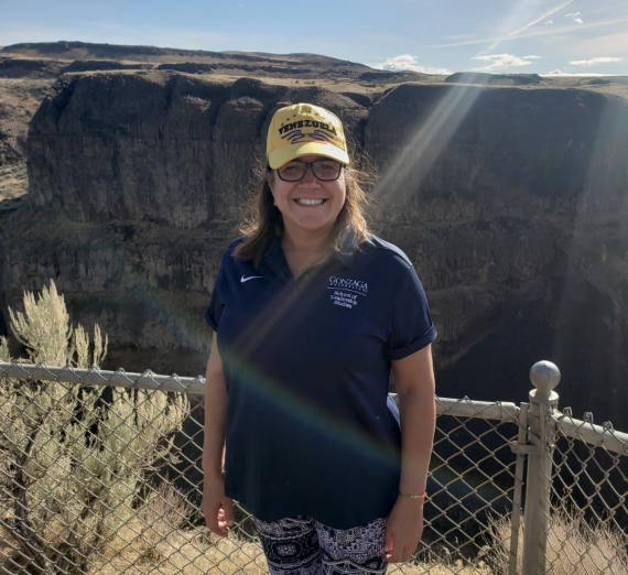 Picture of GU School of Leadership Studies student Patricia Castenada 