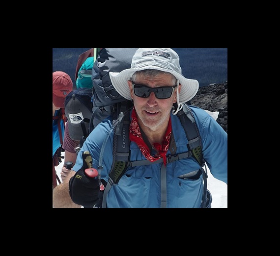 Bruce Hough climbs mountain 
