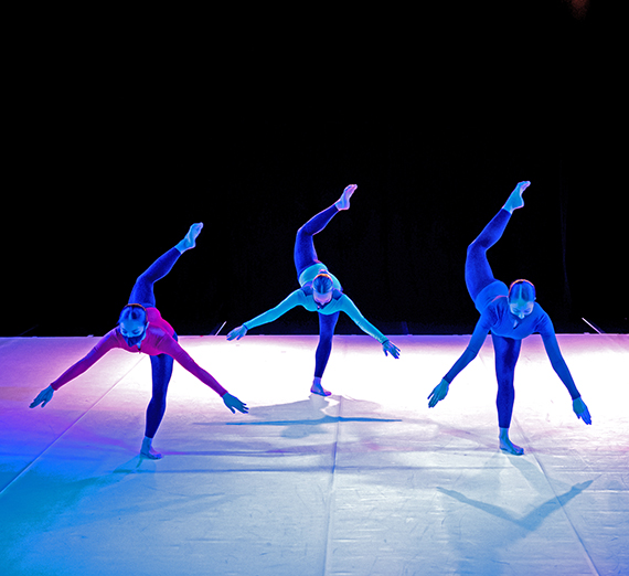 Members of the Spectrum Dance Theatre perform in their annual fall production Dance Presents! 