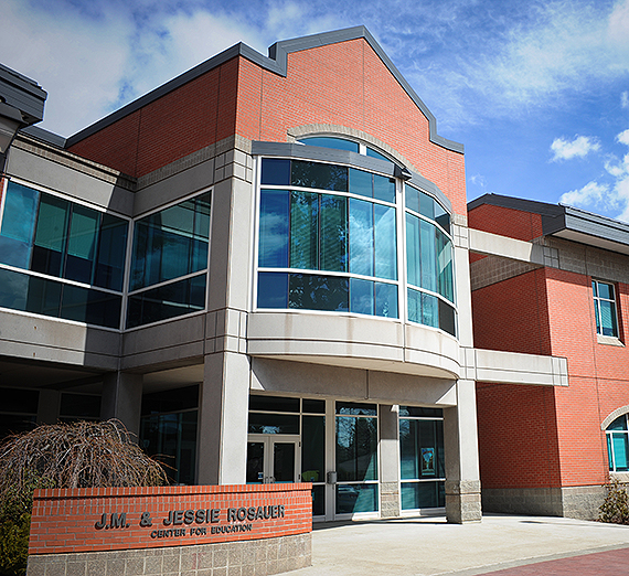 The Rosauer Center for the School of Education. (GU photo) 