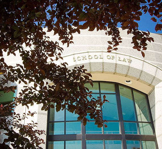 Gonzaga Law School entrance. (GU photo)