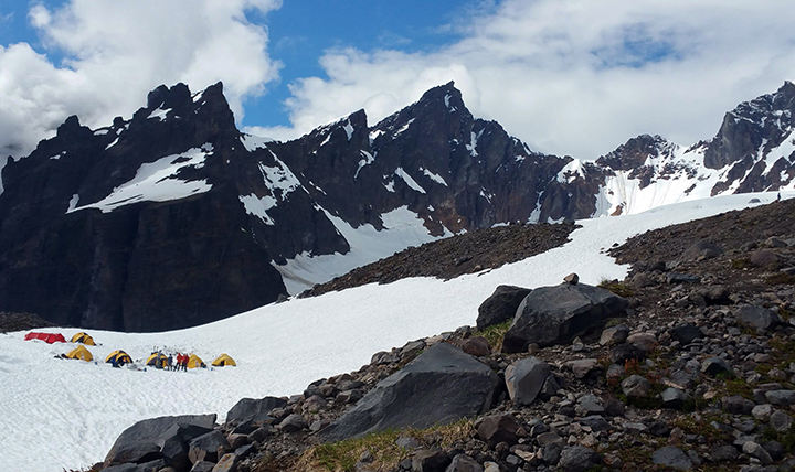 Mt. Baker base camp