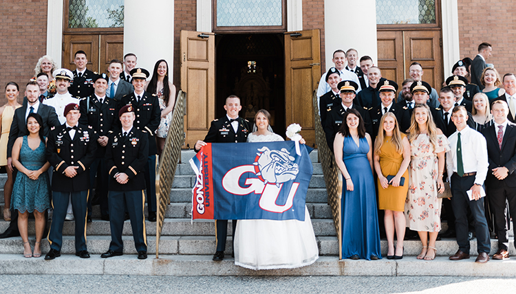 Veteran Dottie Woodbury marriage photo with husband Will