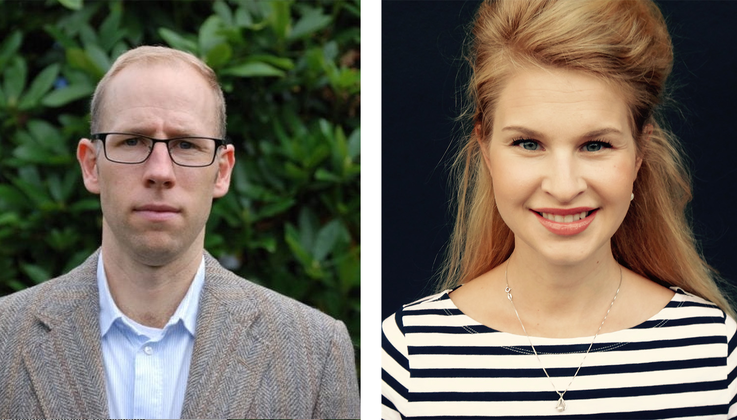 (Left) Anthony Fisher, (Right) Kendall A. Fisher