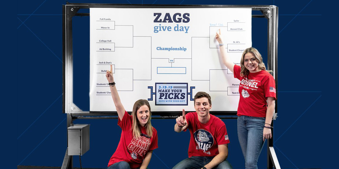 Zags Give Day supports students by fundraising for scholarships