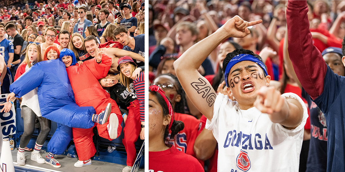 Gonzaga students never cease to amaze in the Kennel