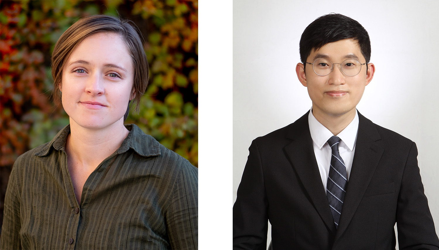 (Left) Carlston, (Right) Kim