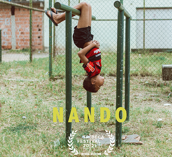 Promotional image for Cutter's film "Nando"