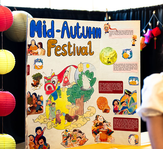 An infographic about Mid-Autumn Festival 
