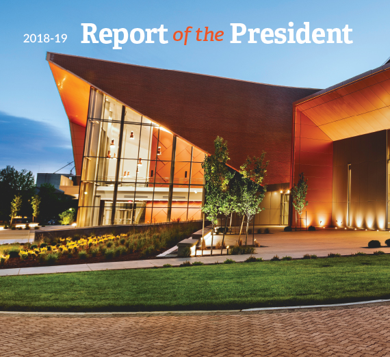 cover of the report with Woldson center
