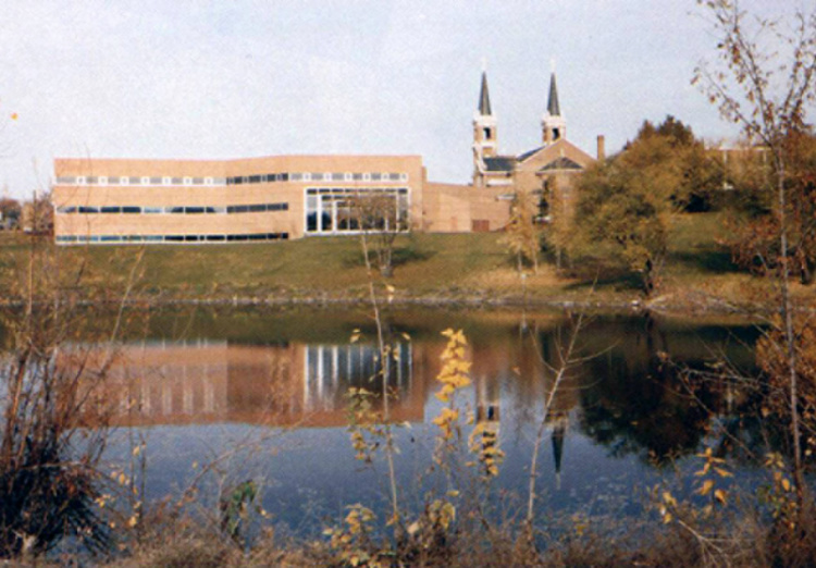 Jepson Center photographed 1988 Colored