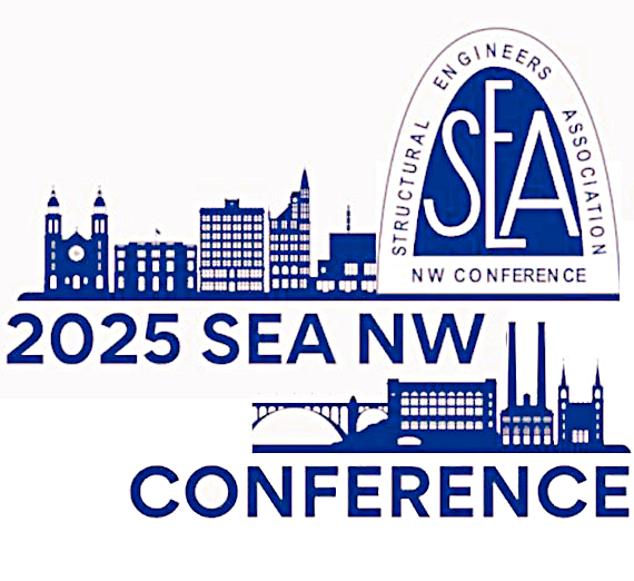 Four students show Order of the Engineer rings through the ceremony ring