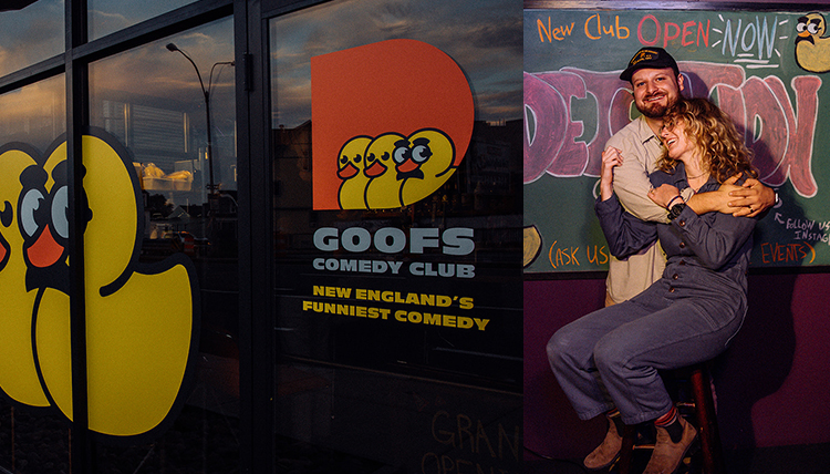 Goof's comedy club.