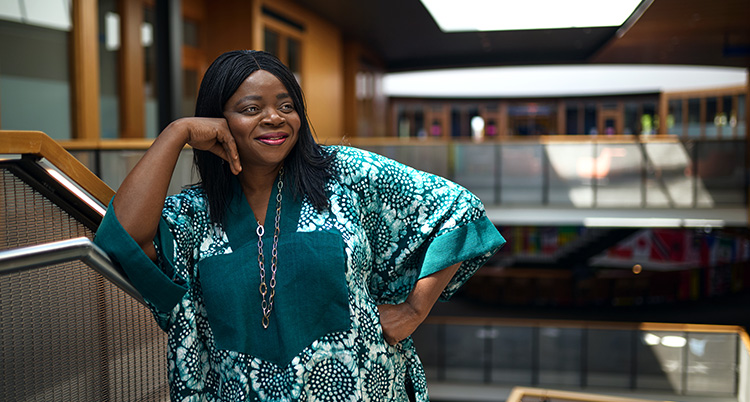 Gonzaga professor Itohan Idumwonyi