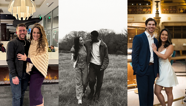 People standing together.