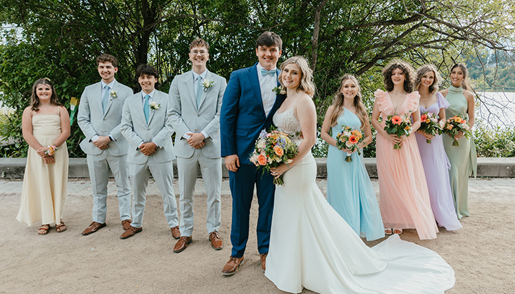 The Zabolio wedding.