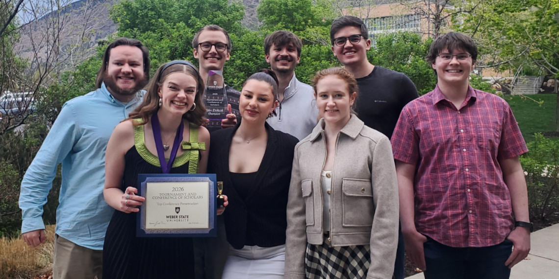 The 2026 Gonzaga Debate Team following their wins at the Collegiate Advocacy and Research Debate Championship.