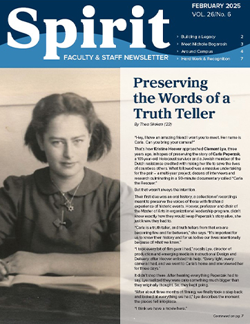 cover of Spirit newsletter