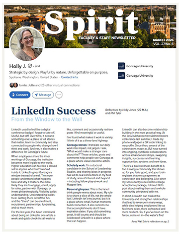 A screenshot of the November Spirit.