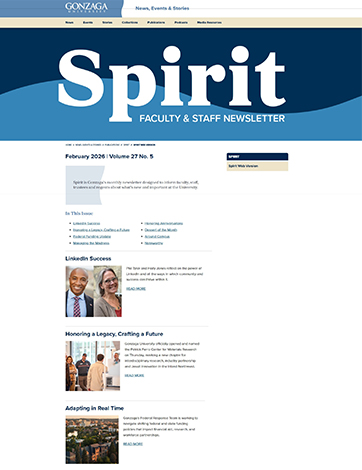 A screenshot of the November Spirit.