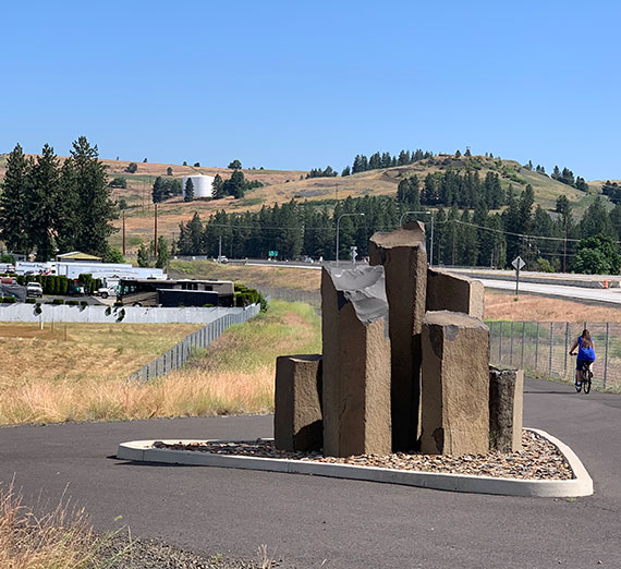 The Children of the Sun trail in Spokane.