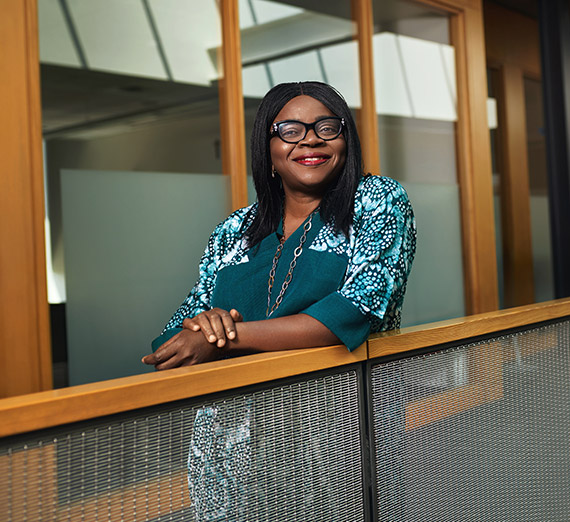 Gonzaga professor Itohan Idumwonyi