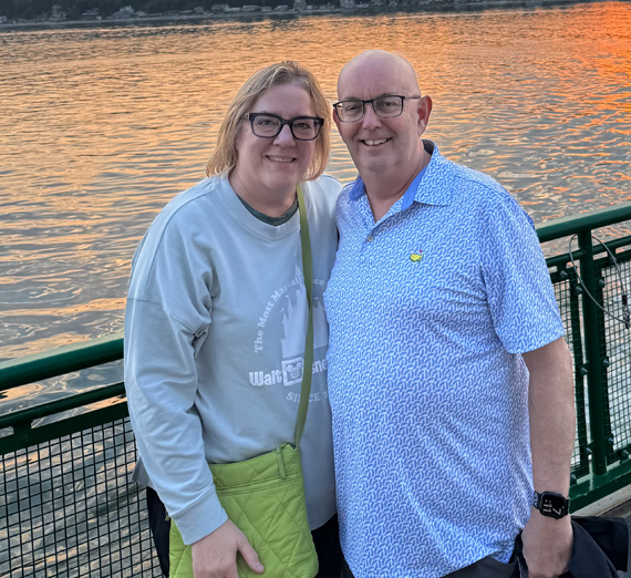 Chuck Lloyd and Deb Nelson