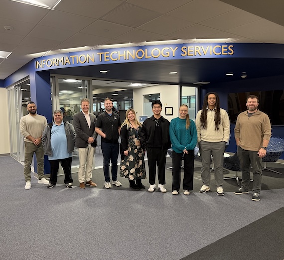 Students explore sustainable options for seating on Boeing aircrafts.