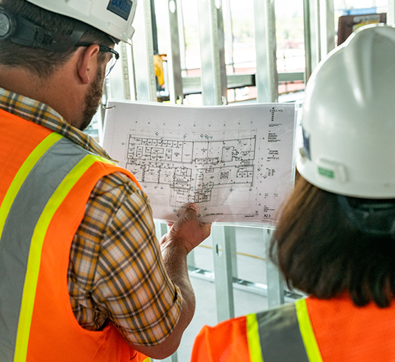 Construction workers.