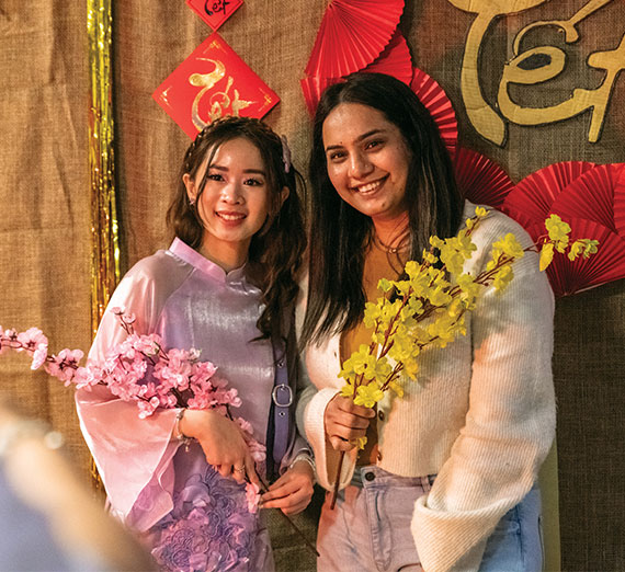 Students celebrate Tet Lunar New Year