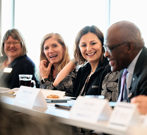 The UW-GU Health Partnership welcomes its two new presidents: Katia Passerini at GU and Robert Jones at UW.