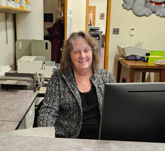 Nancy Masigale, head of Campus Printing at Gonzaga.