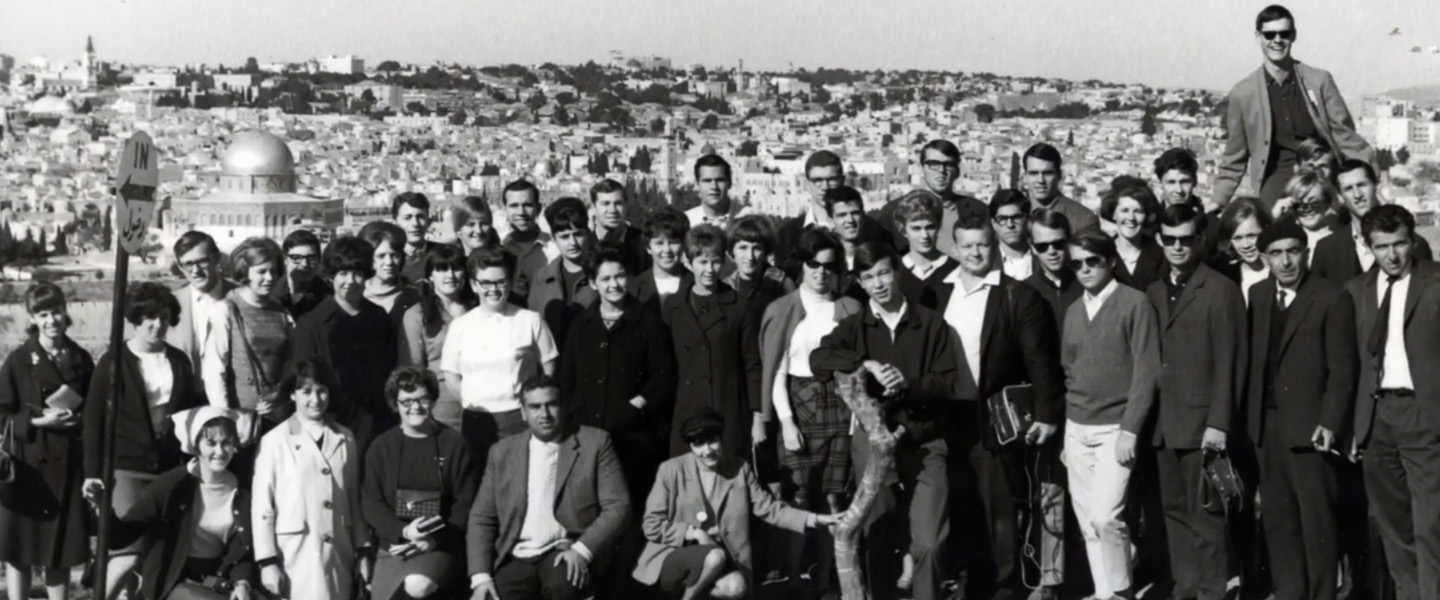 Gonzaga Students group photo from 1966