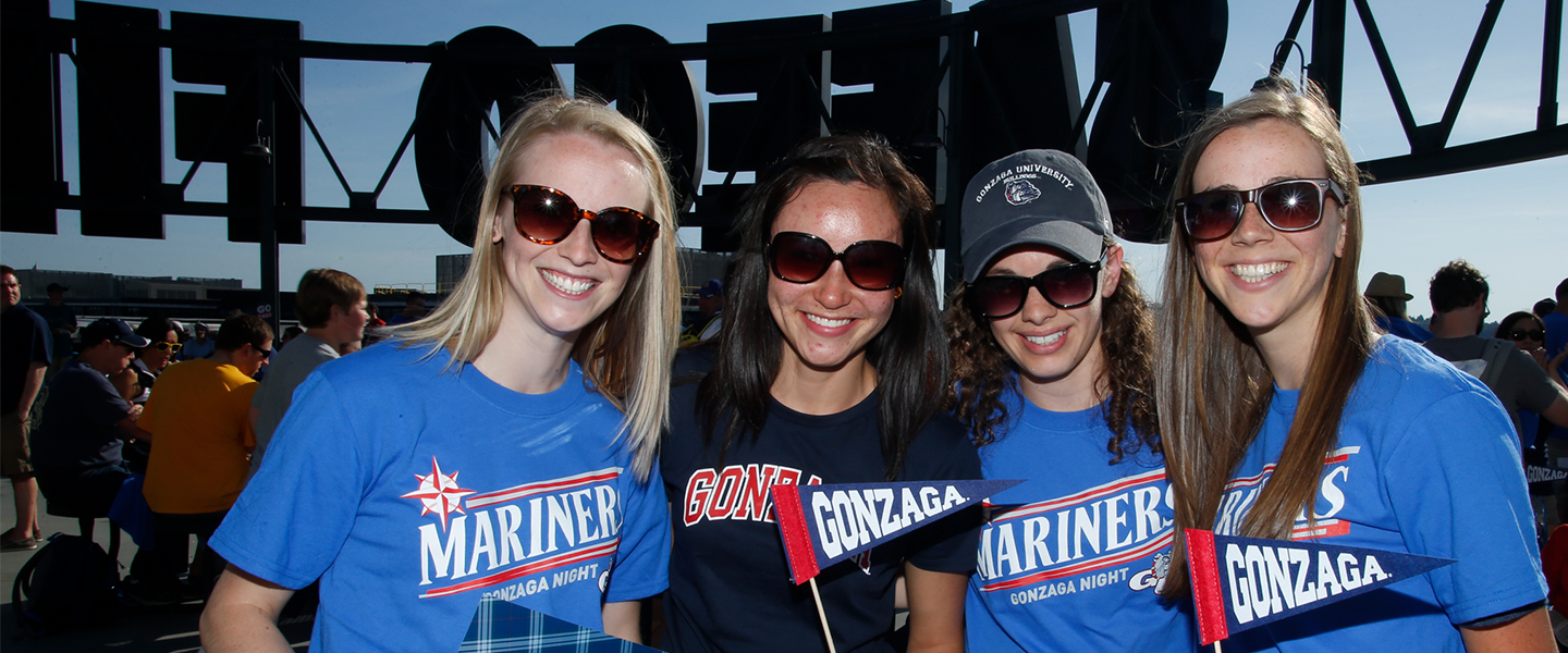 Zags at the Mariners game
